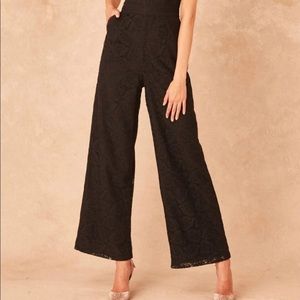 Keepsake lace jumpsuit
